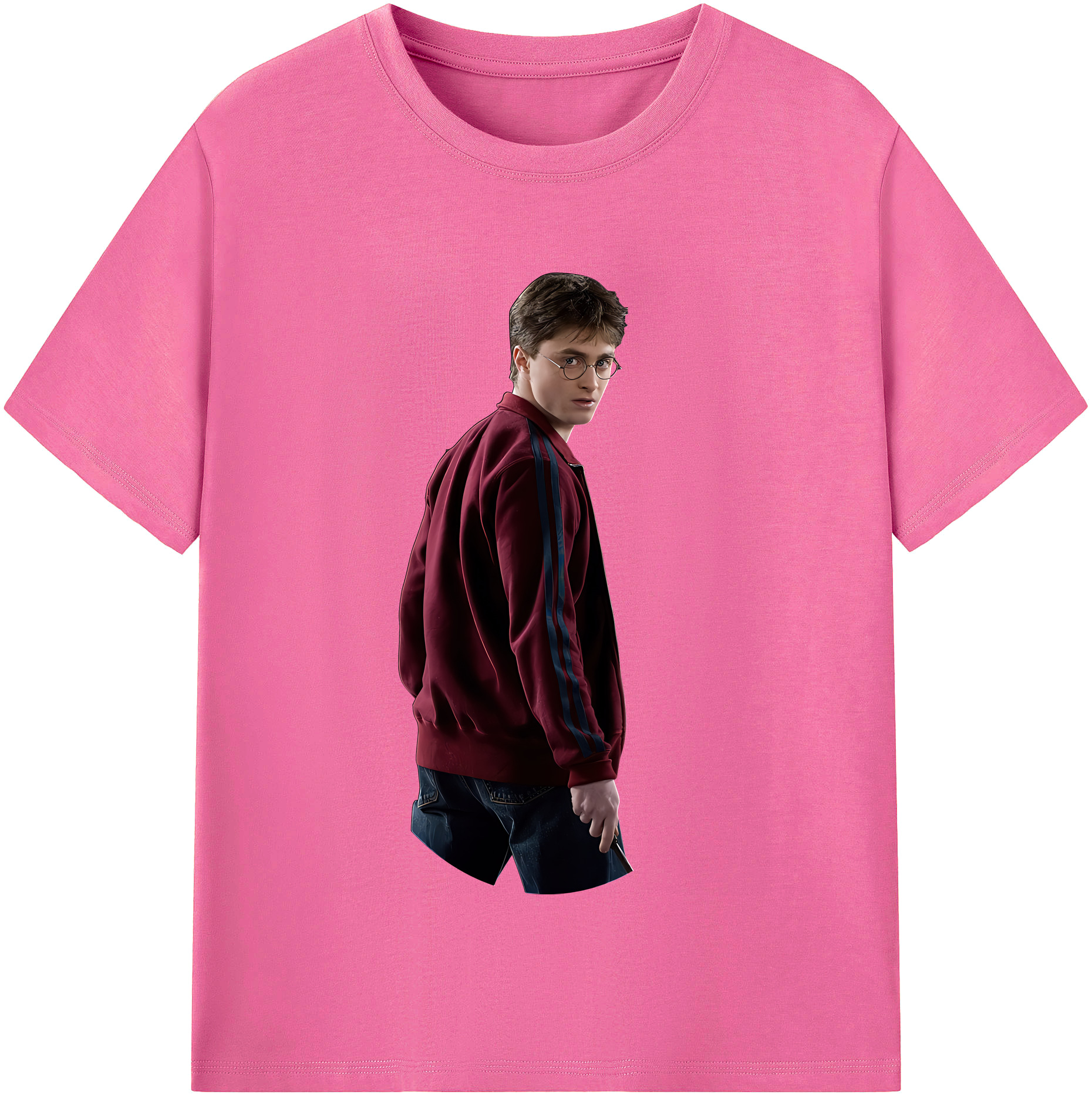 （画像用） Harry Potter ハリー・ポッターシリーズ レディースカジュアルプリントTシャツ（綿100％）